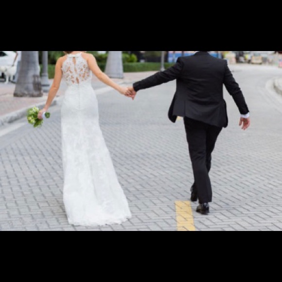 PRONOVIAS Drilos wedding dress - Picture 5 of 8